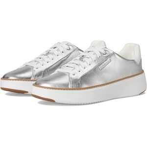 Cole Haan® (Women's 10 B) GrandPro™ Topspin Sneaker in Silver Talca/White - $160